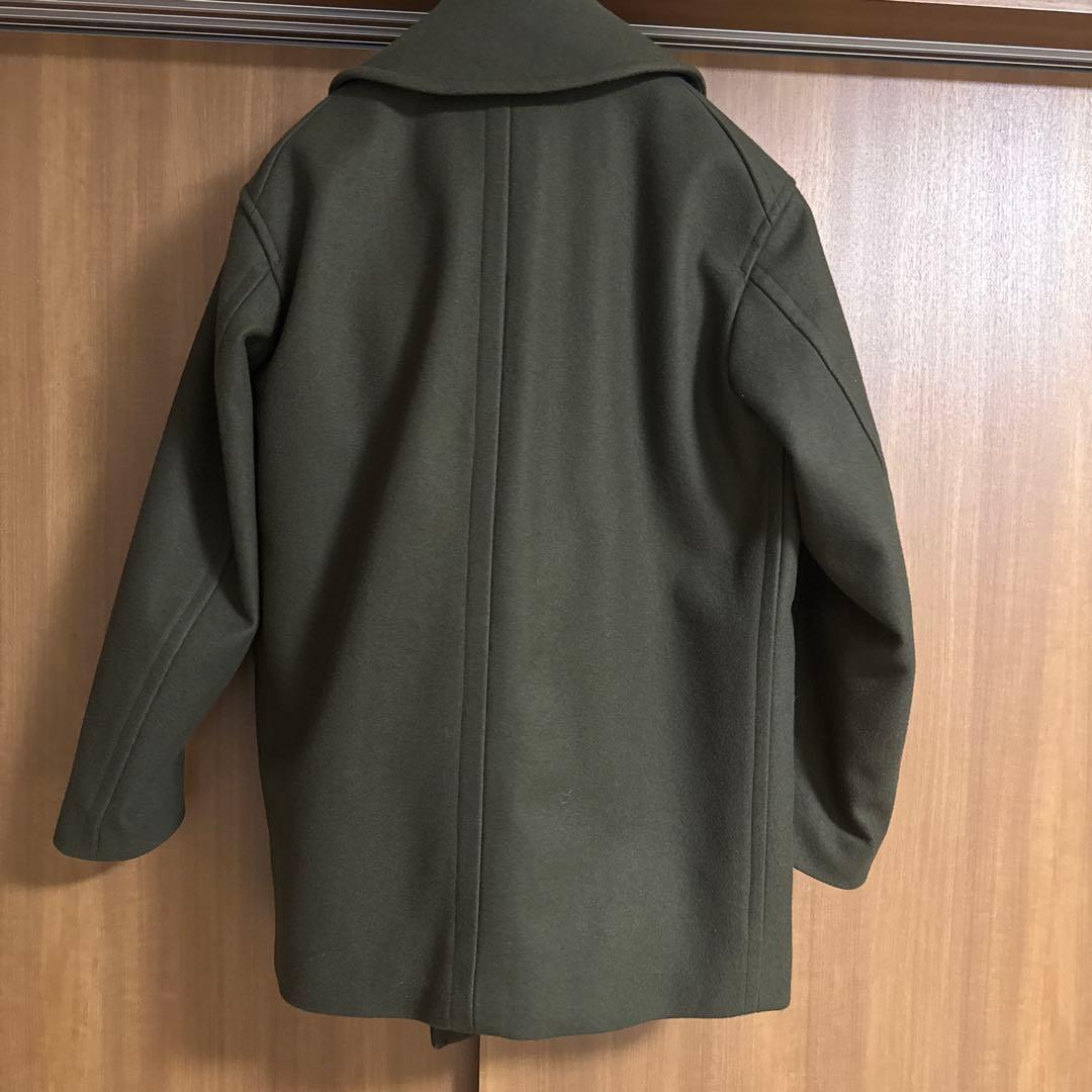 美品 ユニクロ +J ジルサンダー ウールブレンドオーバーサイズ Pコート