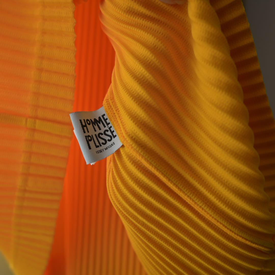 HOMME PLISSÉ ISSEY MIYAKE イエロー タンクトップ