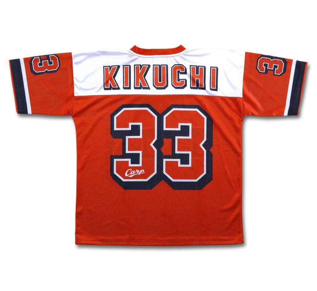 カープ 菊池涼介選手 2026 アメフト風Tシャツ Lサイズ 完売品 - メルカリ