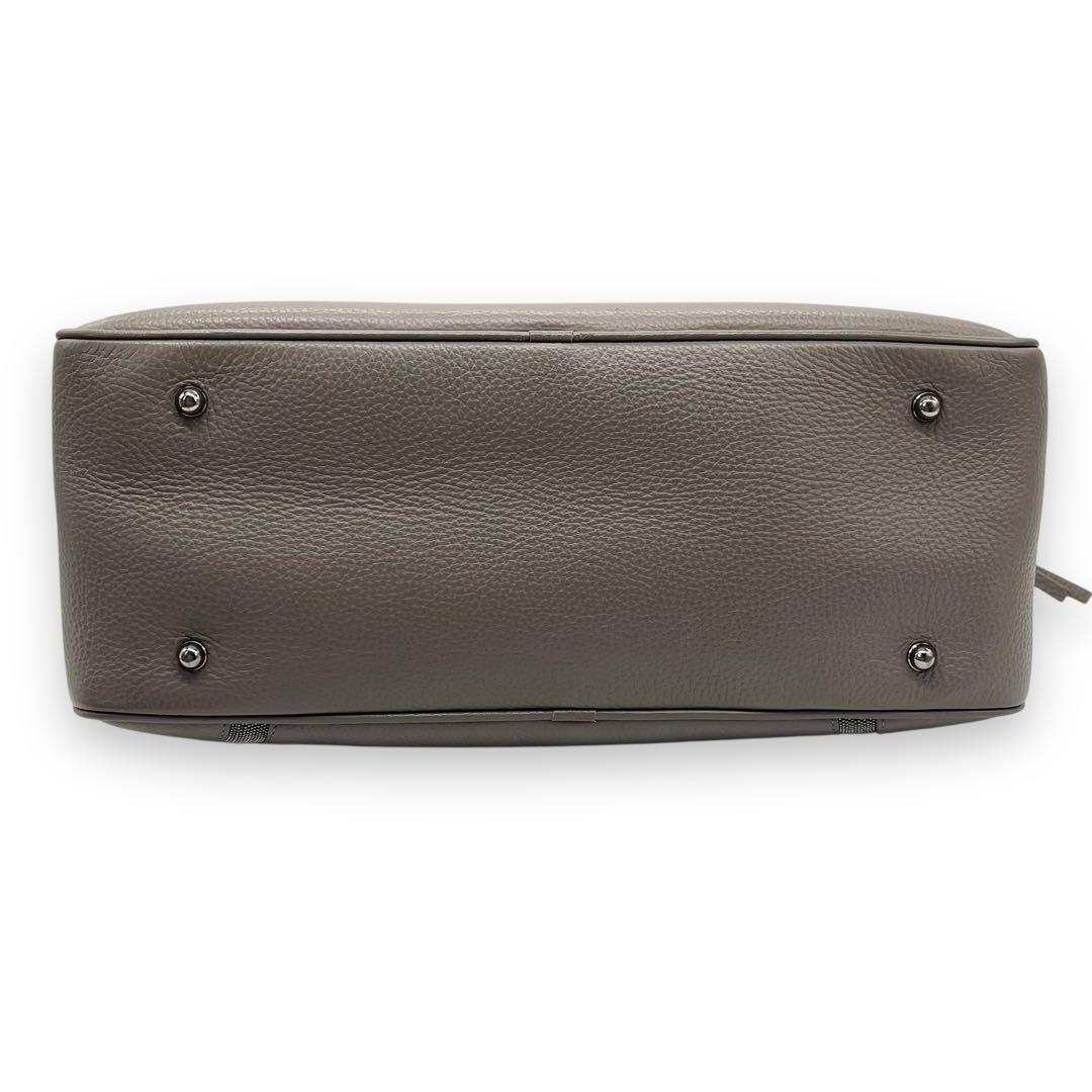 極美品□ファビアナフィリッピ 2way ボストンバッグ ショルダー付 ロゴ