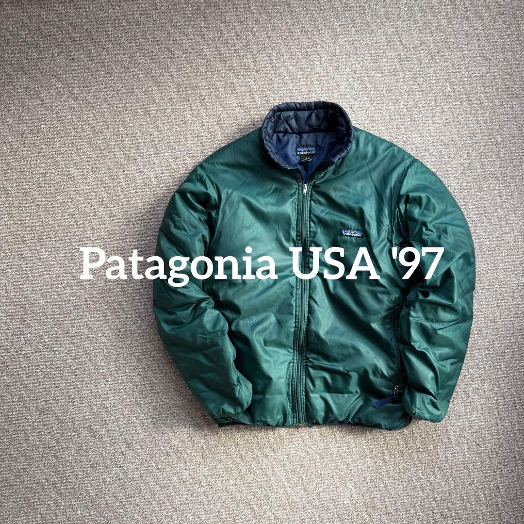パタゴニア パフボール 97年 USA製 S グリーン パタゴニア パフボール 97年 アメリカ製 - メルカリ