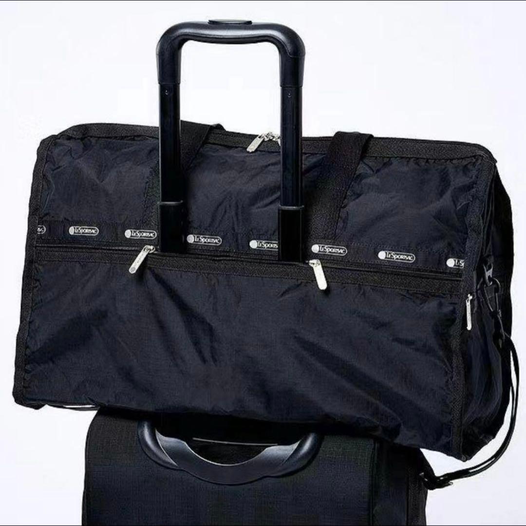 新品 ・軽量・大容量】レスポートサック 黒 ボストンバッグ ショルダー