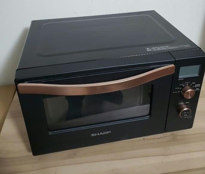 SHARP オーブンレンジ RE-F18A-B 2020年製 ブラック - メルカリ