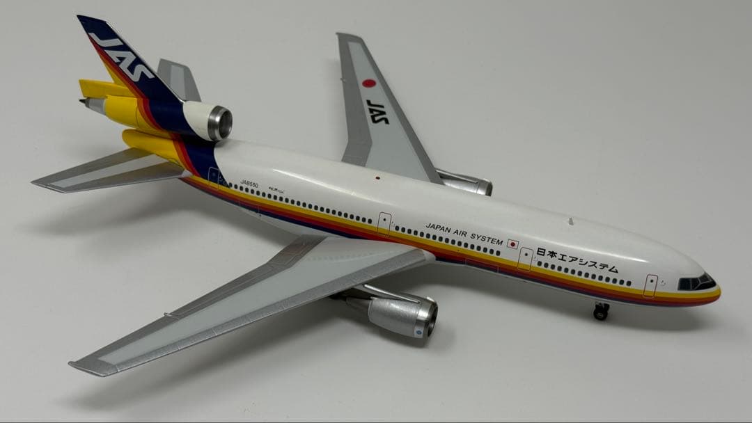 訳アリ】 1/200 JAS日本エアシステム DC-10-30 JA8550 - メルカリ