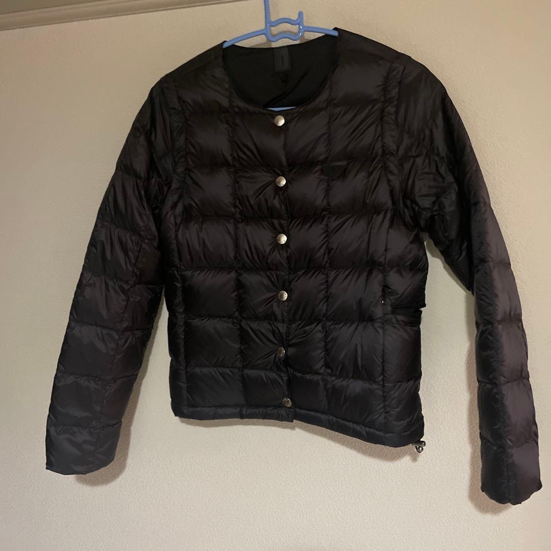 TAION ブラック キルティングジャケット ASIA S TAION（タイオン） ダウンジャケット ダウン 「SHIPS別注」TAION