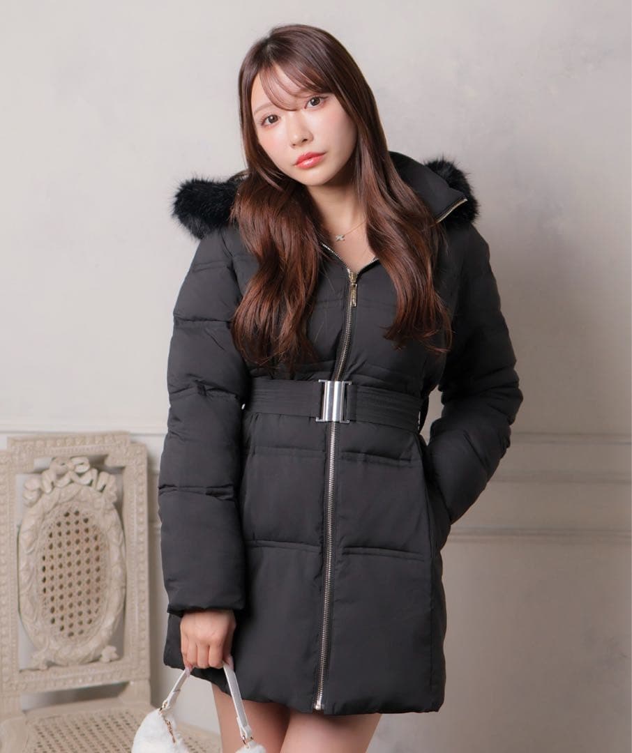 LIP SERVICE ボリュームファーフェイクダウンコート S LIP SERVICE（リップサービス）｜ ボリュームファーフェイクダウン