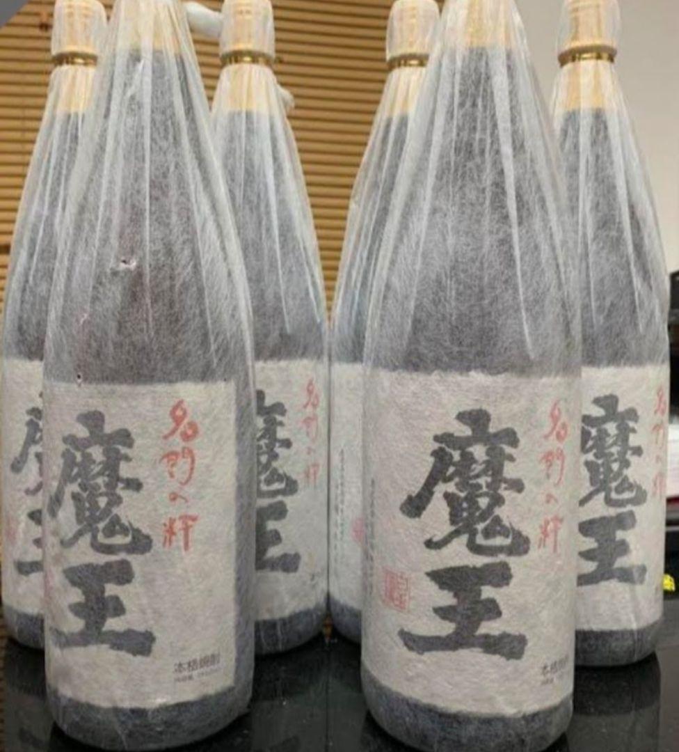 魔王一升瓶　６本 Amazon.co.jp: 鹿児島芋焼酎6本魔王コース（魔王・甕伊佐錦・元老院