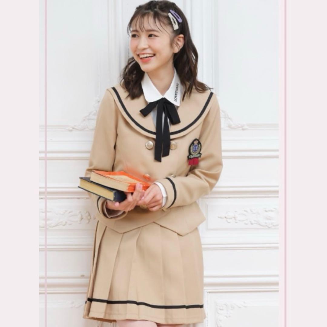 ラブトキ 卒服 小学校 卒業式 ベージュ 女の子 - メルカリ