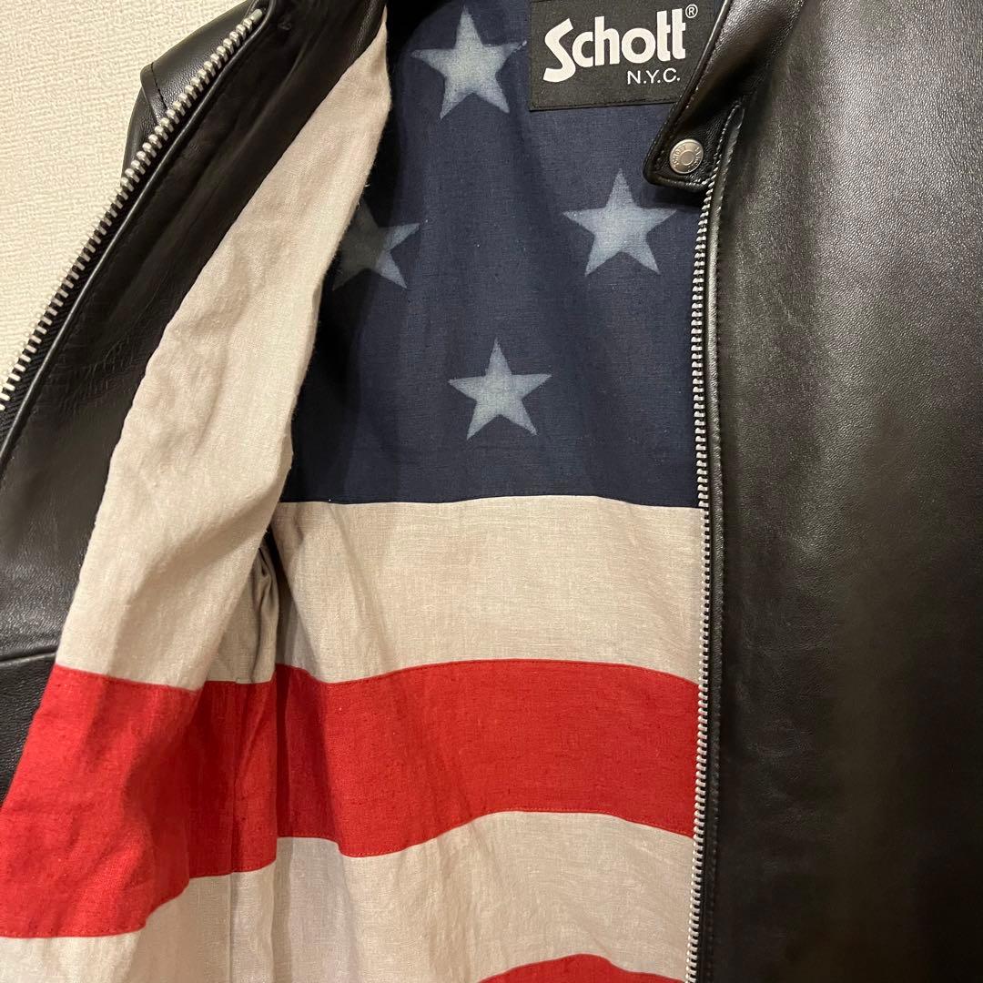 tk.TAKEO KIKUCHI × Schott レザージャケット - メルカリ