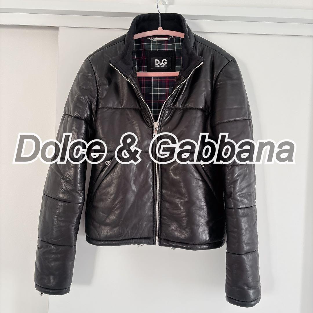 D&G ドルガバ ラムレザージャケット レディース 黒 チェック柄 楽天市場】ドルチェ&ガッバーナ DOLCE&GABBANA ドルガバ レディース