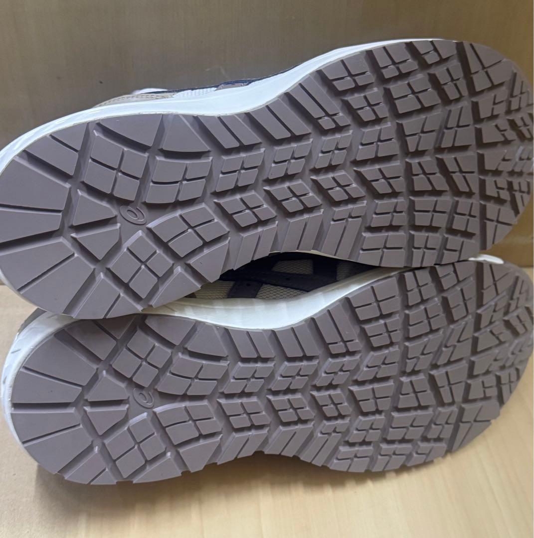 72 asics アシックス CP209 105 安全靴 クリーム×トープグレー - メルカリ