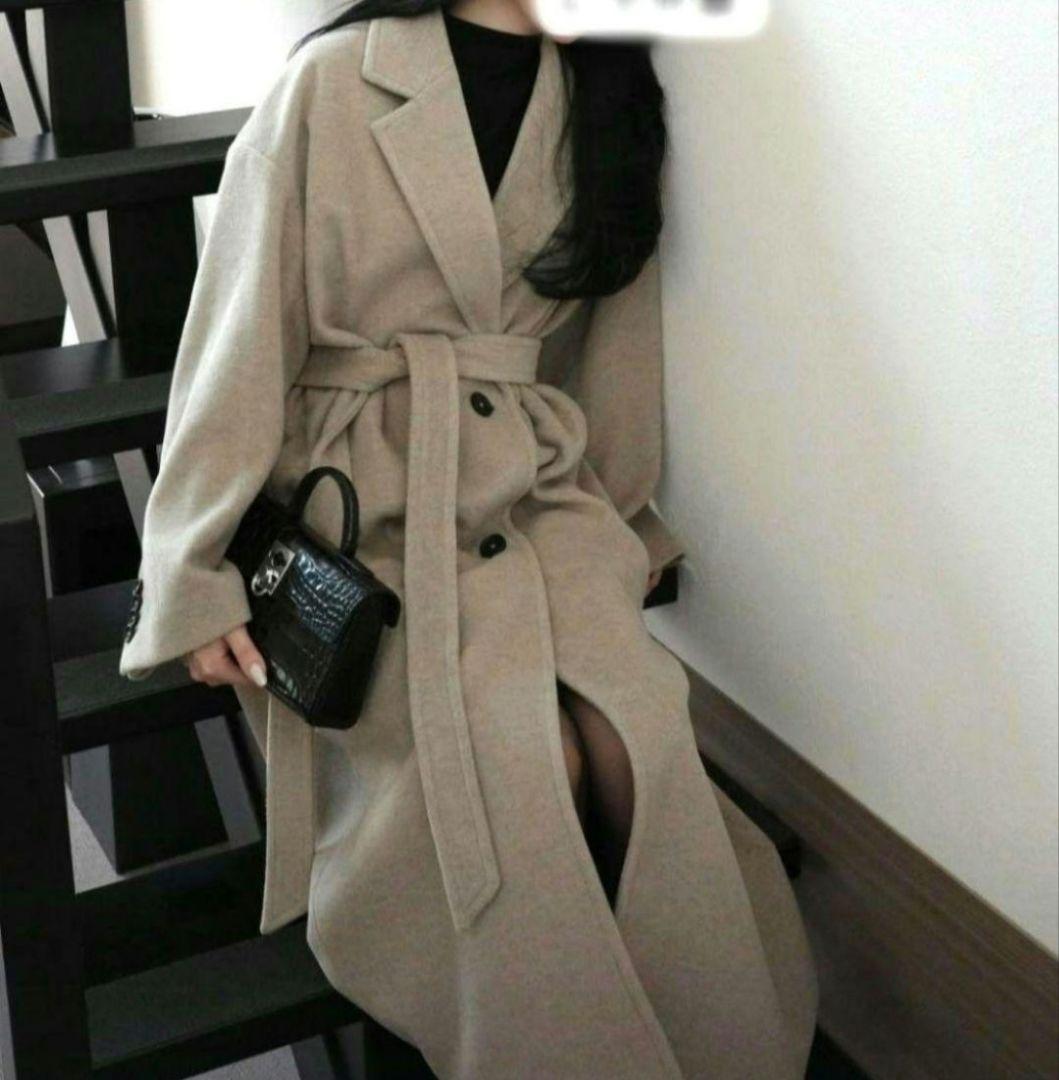 JilGrace ジルグレイス ベージュ フルロングコート 低身長 りぃさん FULL LONG COAT – Jil Grace