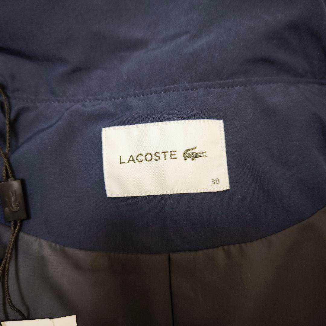 未使用ラコステLACOSTE 2WAY撥水ナイロン タイプライターオーバー