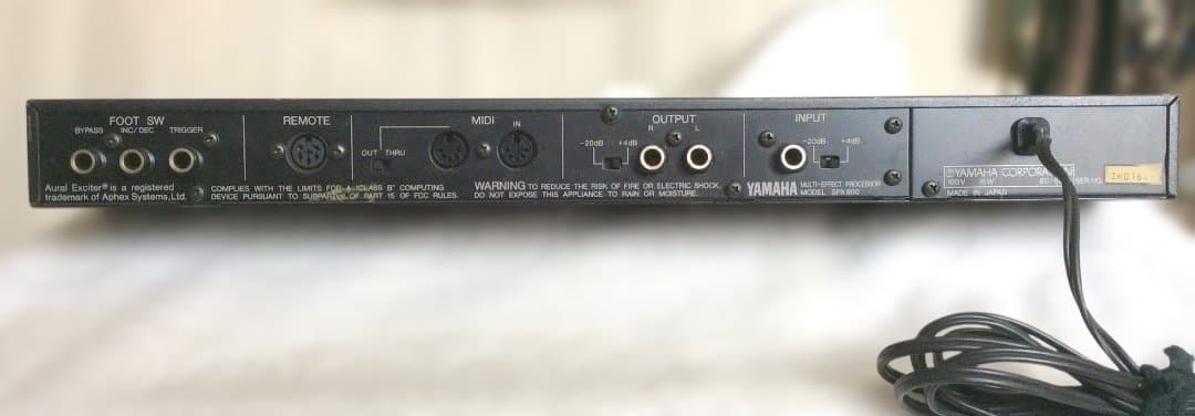Yamaha SPX900 マルチエフェクター - メルカリ