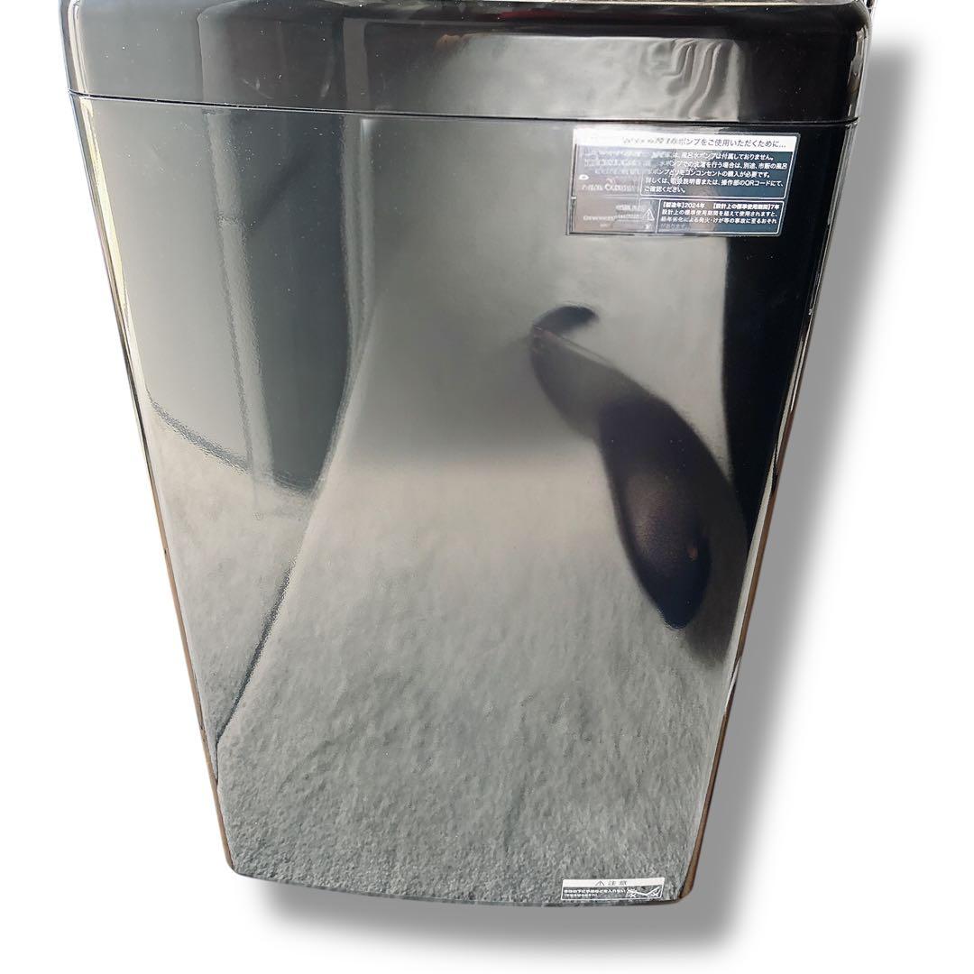 使用期間2ヶ月程度 Haier 全自動洗濯機 JW-U55MK 5.5kg 黒