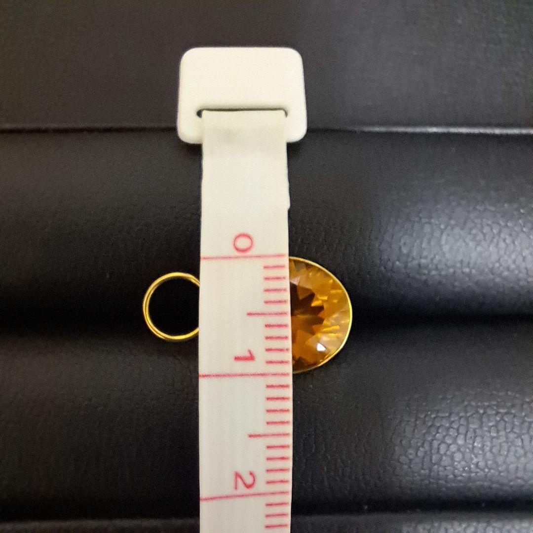 新品未使用】K18 YG シトリン チャーム GSTV - メルカリ