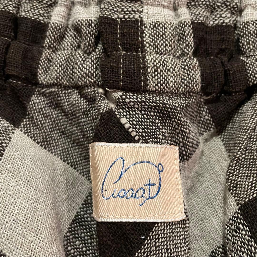 F】うさとの服 ♡ usaato ムササビパンツ チェック サルエル 希少