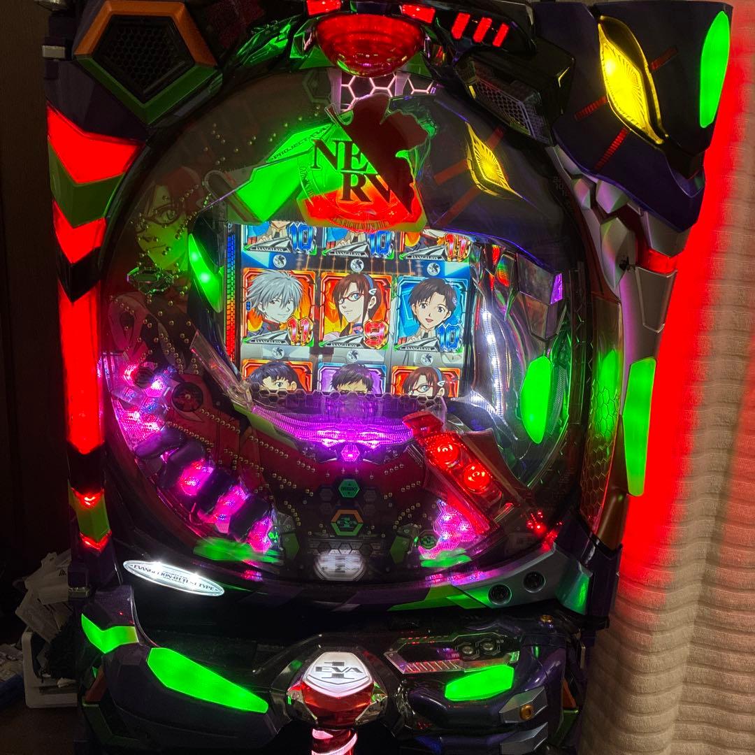 パチンコ実機 CRヱヴァンゲリヲン 〜始まりの福音〜 オートコントローラー付き CRヱヴァンゲリヲン～始まりの福音～（ビスティ／ビスティ）｜パチンコ