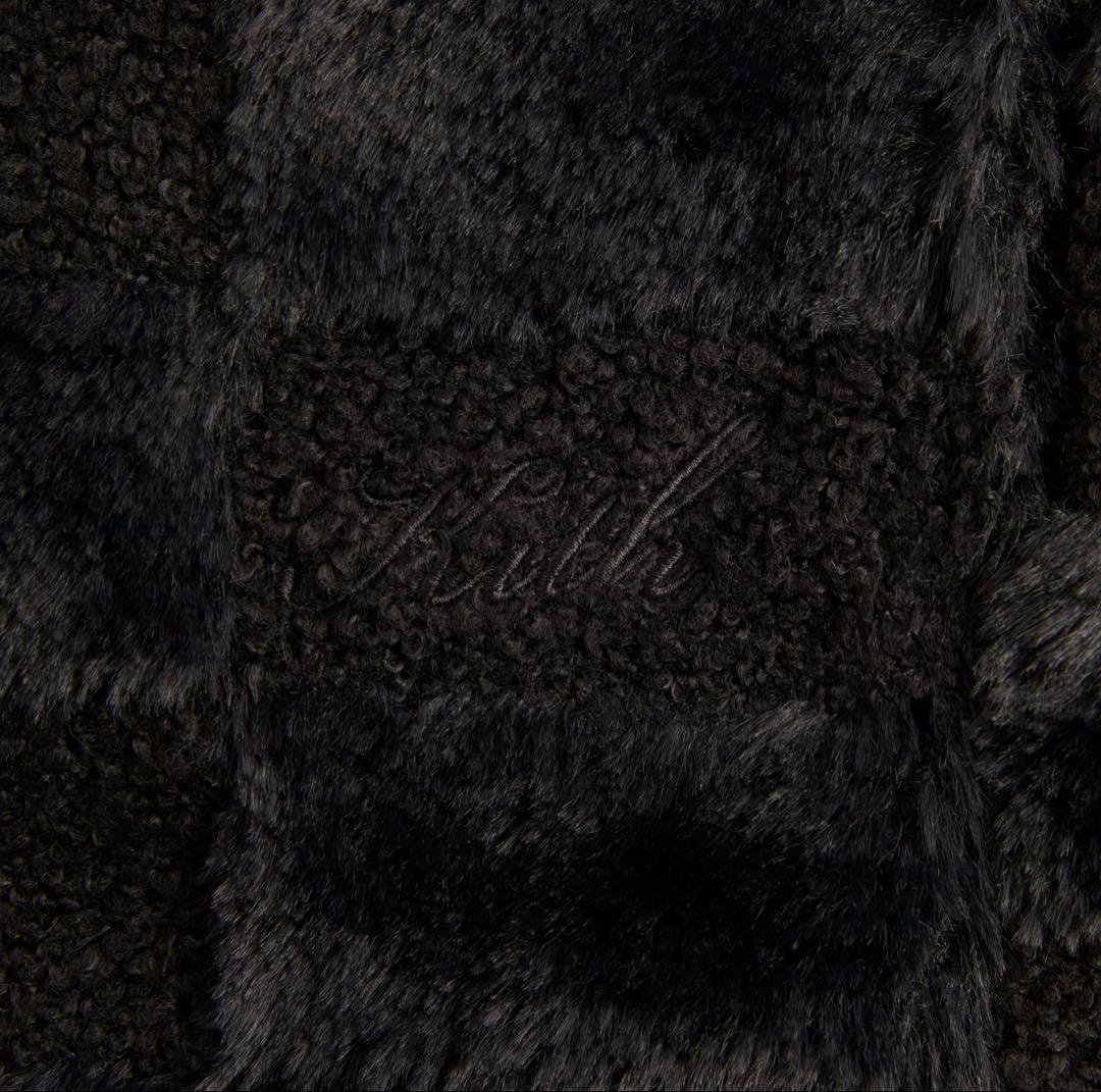 完売品Kith Lloyd Faux Fur Coaches Jacket XL - メルカリ