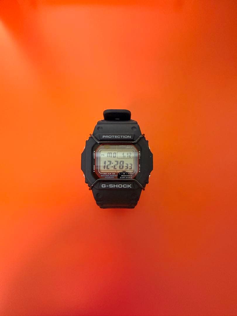 G-SHOCK デジタル腕時計 ブラック GW-5610 GWM5610-1 | Black Digital Watch - G-SHOCK | CASIO
