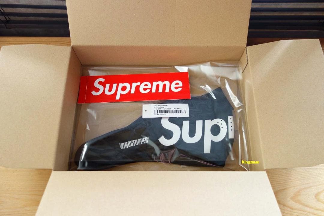 Supreme WINDSTOPPER Facemask マスク 22AW Supreme（シュプリーム） 22AW Windstopper Facemask Black ウィンド