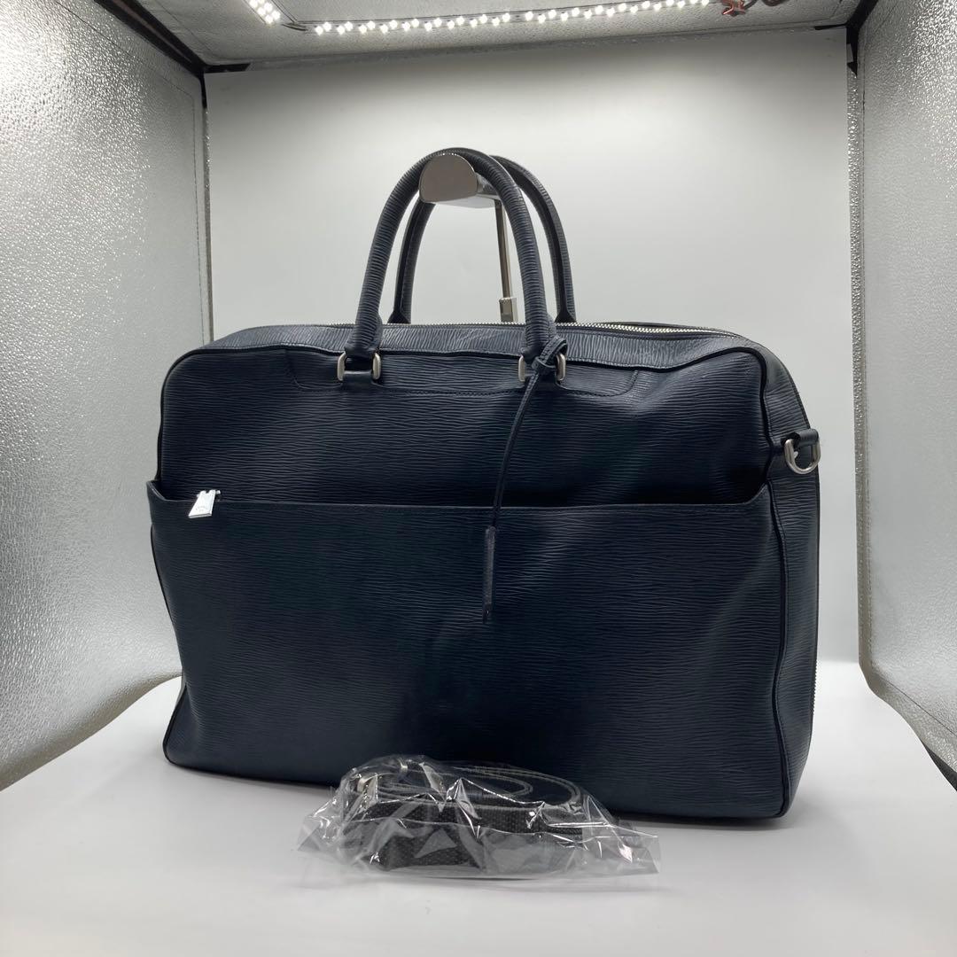 美品♡A4可♡aniary アニアリ ウェーブレザー 2way ビジネスバッグ aniary アニアリ 2way ビジネスバッグ ショルダーバッグ トートバッグ