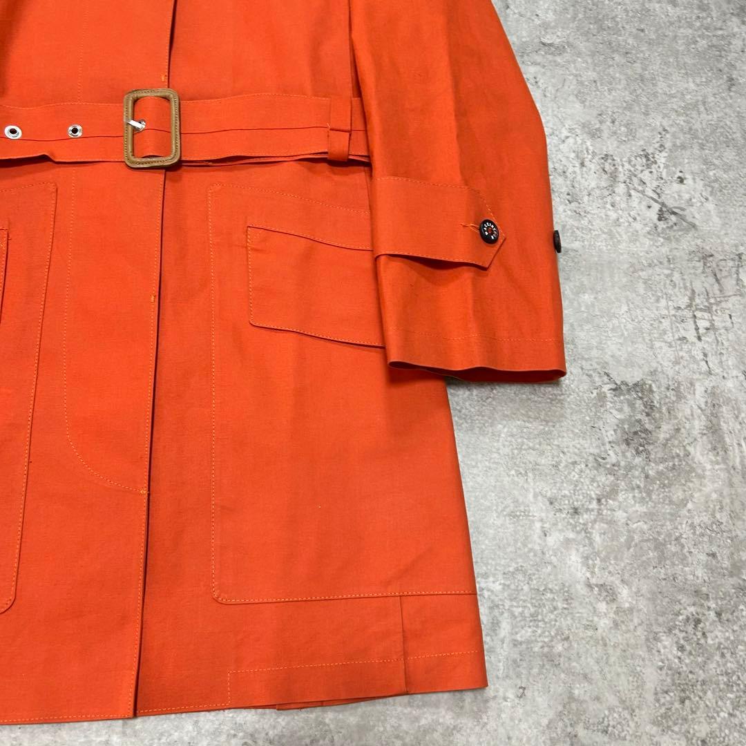 希少】MACKINTOSH ゴム引きコート オレンジ ベルト 付き 34 - メルカリ
