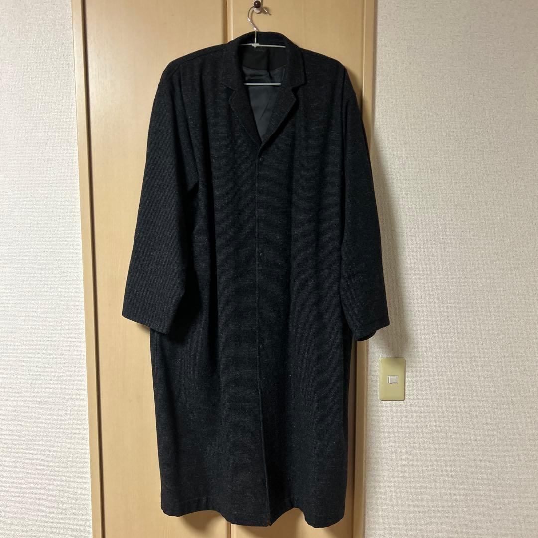 美品　MUJI Labo 再生ウール混コート　L-XL 無印良品】こんなの欲しかった！ムジラボの新作コートが良すぎる件