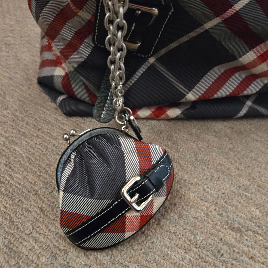 BURBERRY BLUE LABEL チェック柄ショルダーバッグ - メルカリ