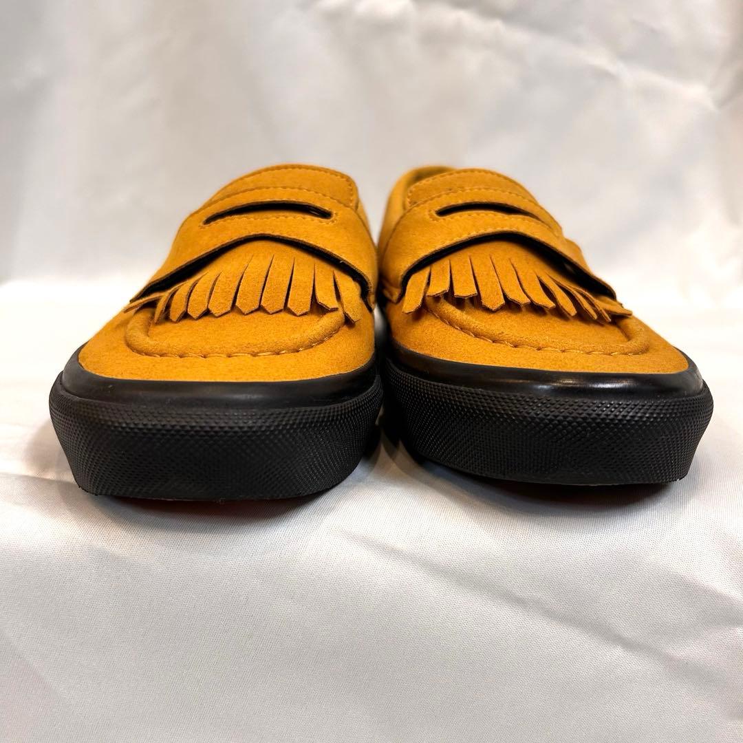 美品☆ vans FADGE コラボ フリンジ ローファー スニーカー 24cm