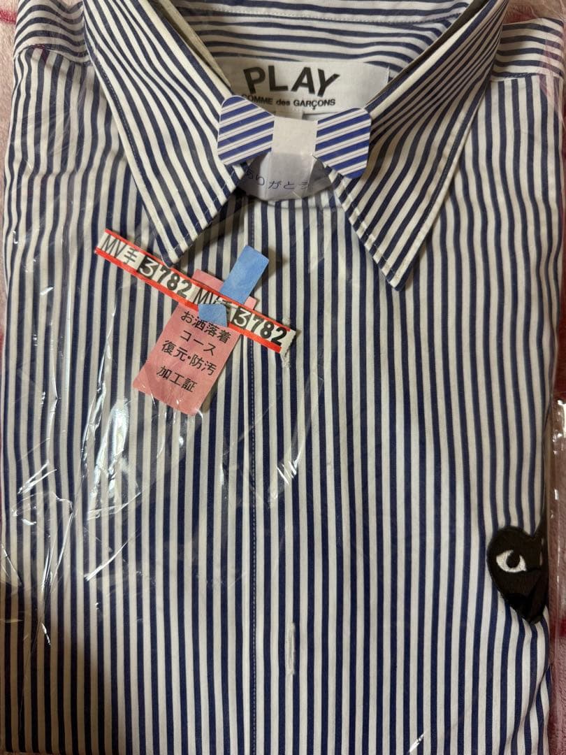 COMME des GARÇONS ストライプシャツ Lサイズ 本当に買ってよかった「コム デ ギャルソン シャツ」のストライプ