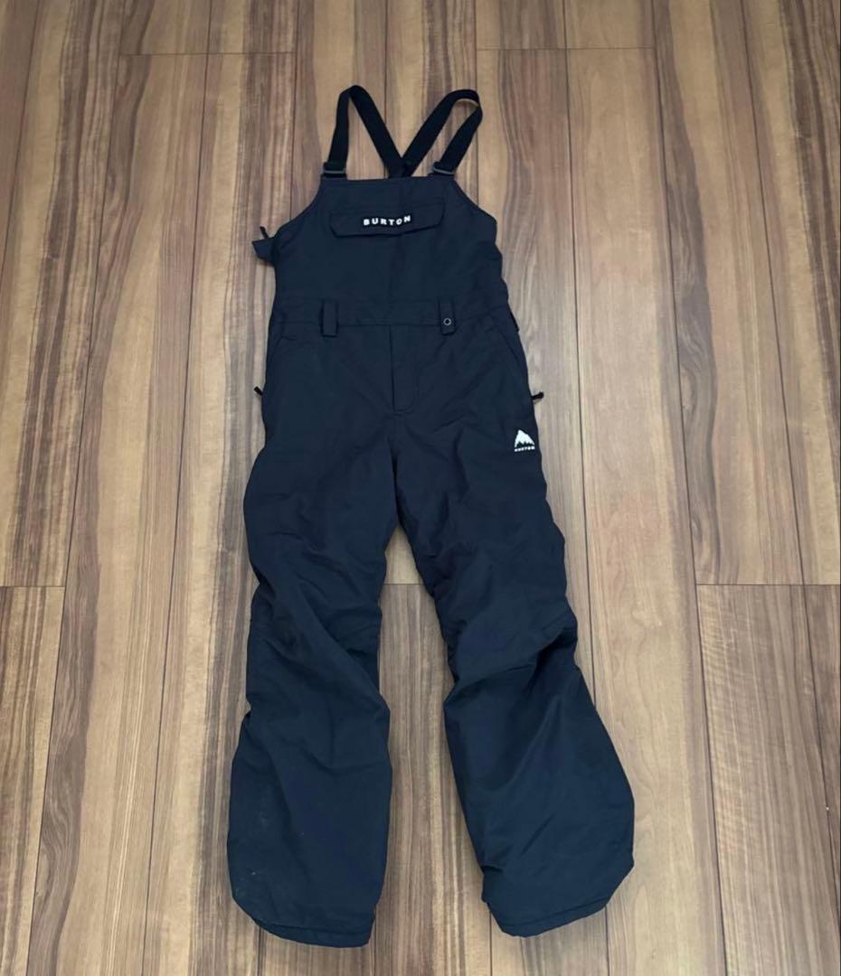BURTON スノーボードパンツＭ　140 BURTON（バートン） スノーボードウェア キッズ ビブパンツ 25-26