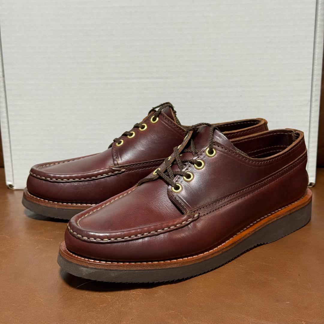 【使用数回のみ】ラッセルモカシン 1272 フィッシングオックスフォード 楽天市場】ラッセルモカシン RUSSELL MOCCASIN FISHING OXFORD (1272-7