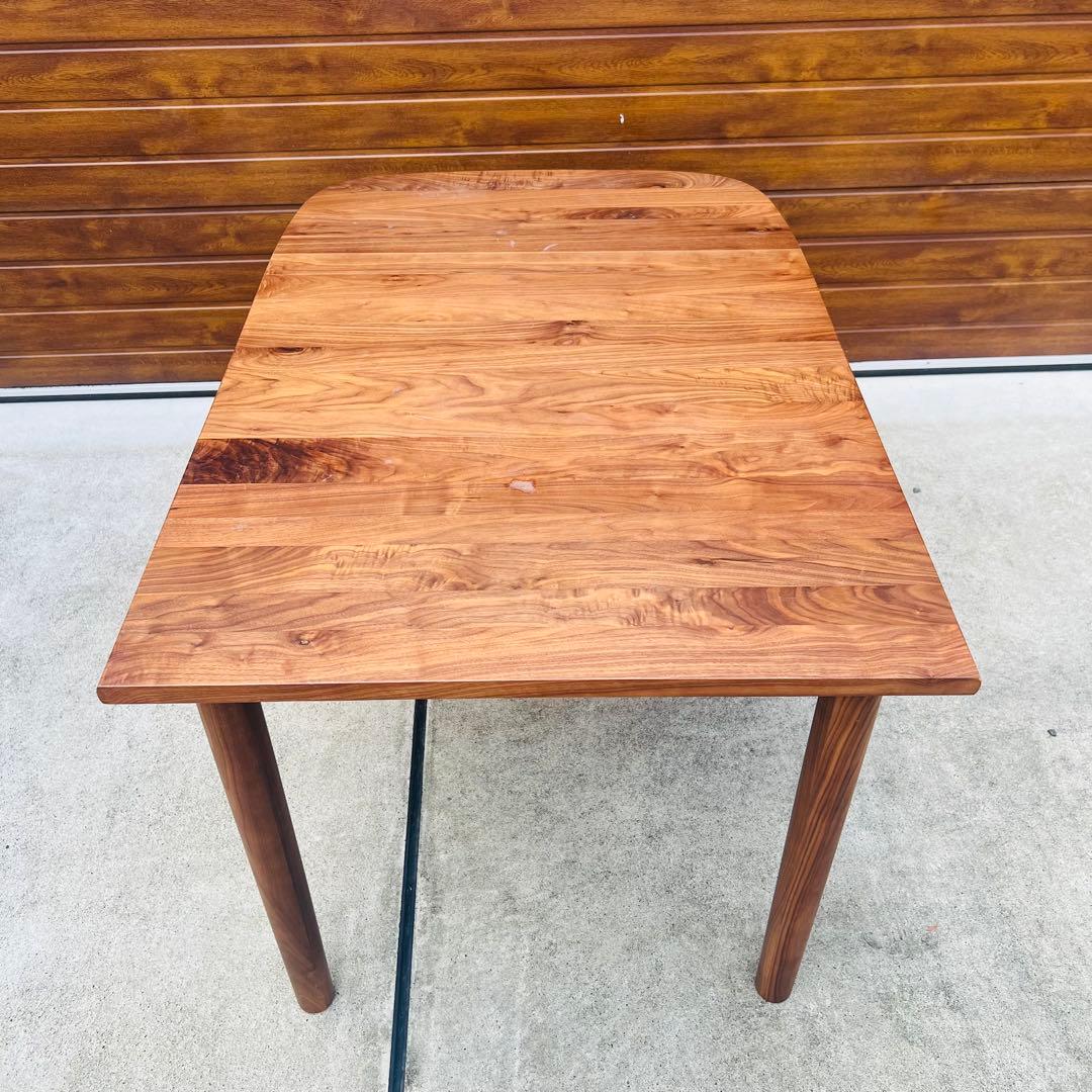 廃盤 希少 無印 エクステンションテーブル ウォールナット W1200