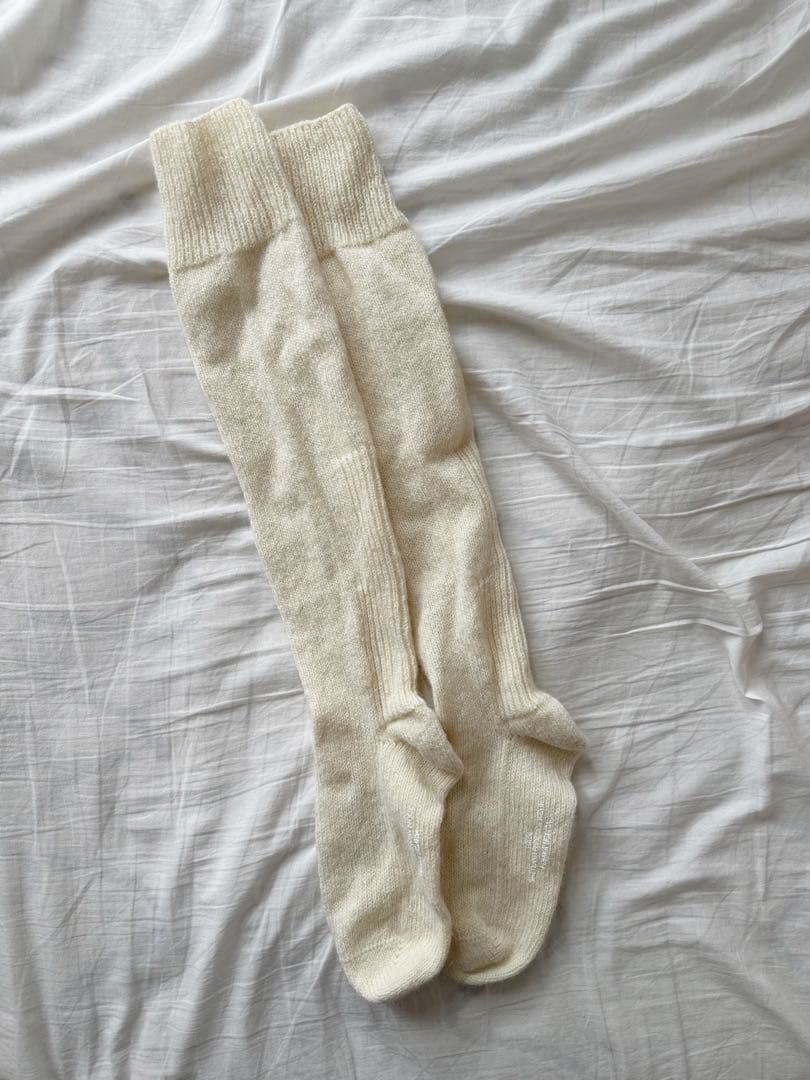 fumika uchida SHETLAND LONG SOCKS - メルカリ