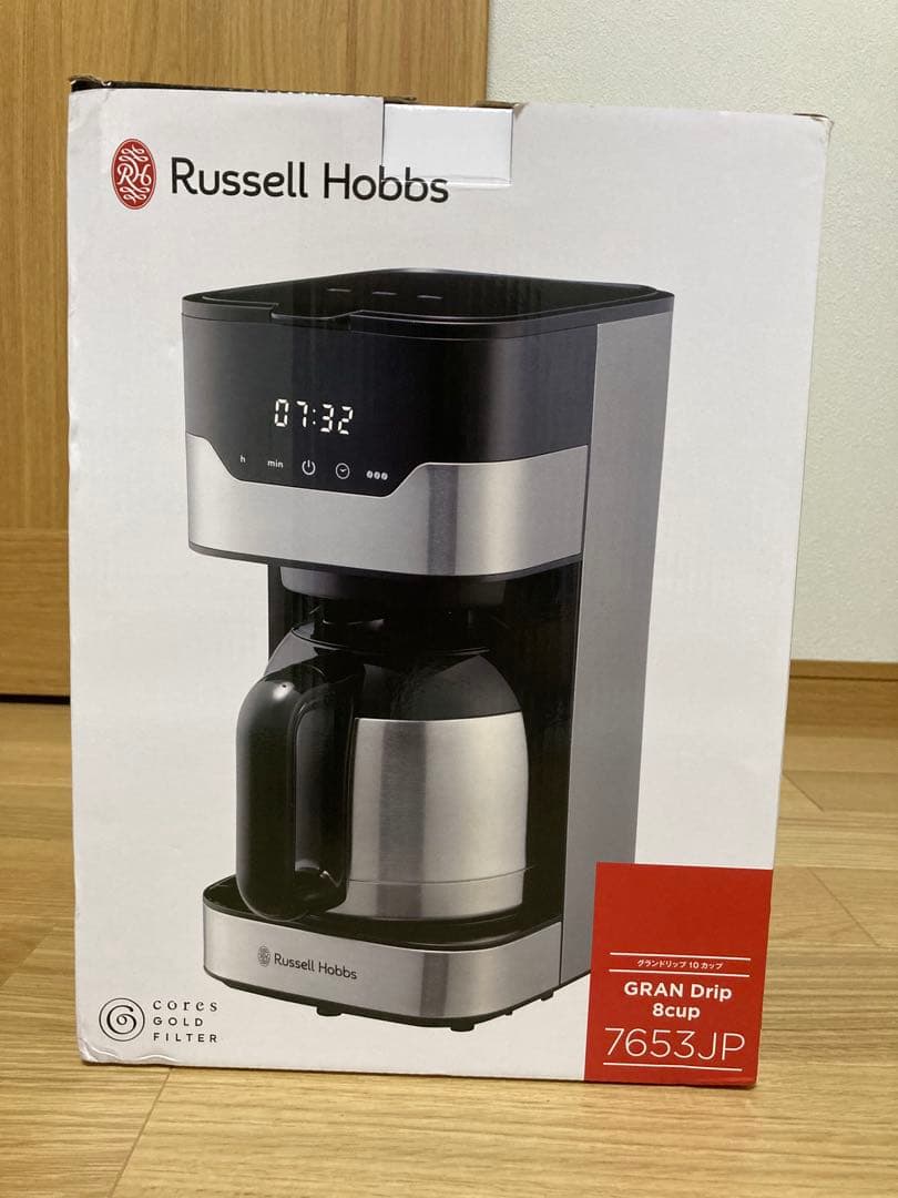 ラッセルホブス GRAN Drip 7653JP コーヒーメーカー RUSSELL HOBBS（ラッセルホブス） 特典付 GRAN Drip 8cup グランド