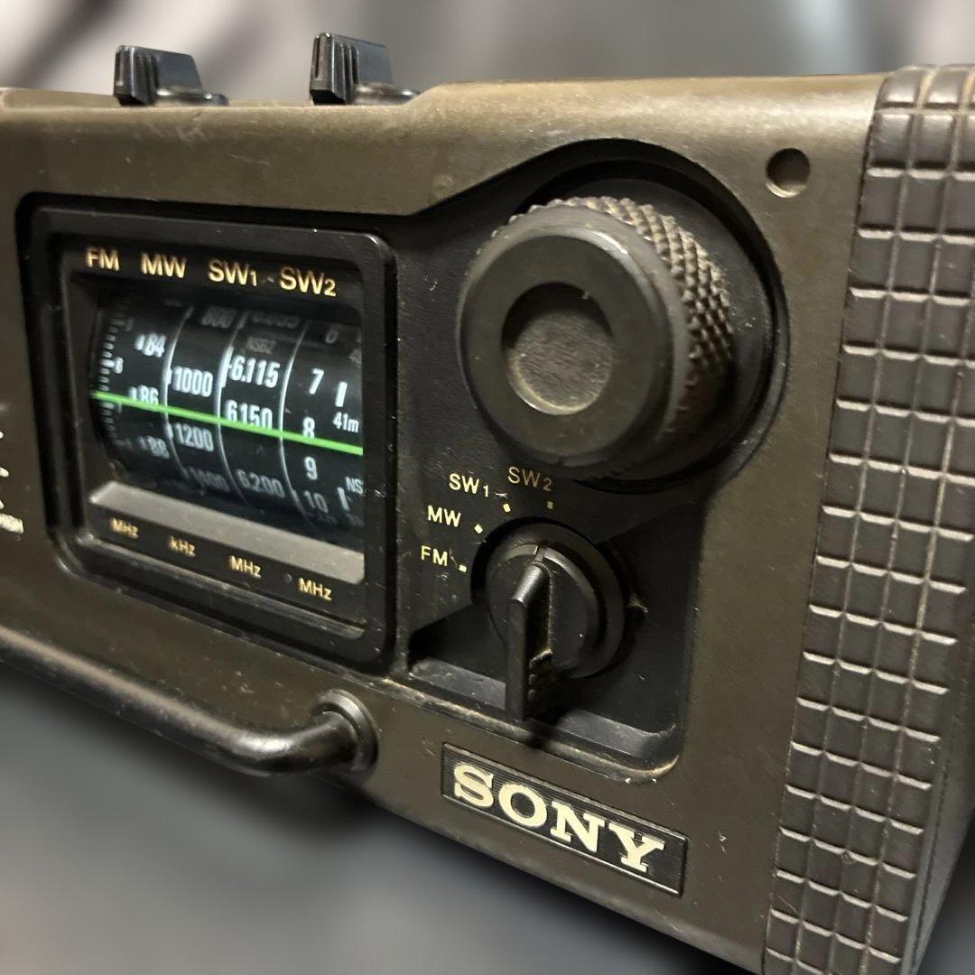 SONY スカイセンサー ICF-6000 レトロラジオ ジャンク - メルカリ