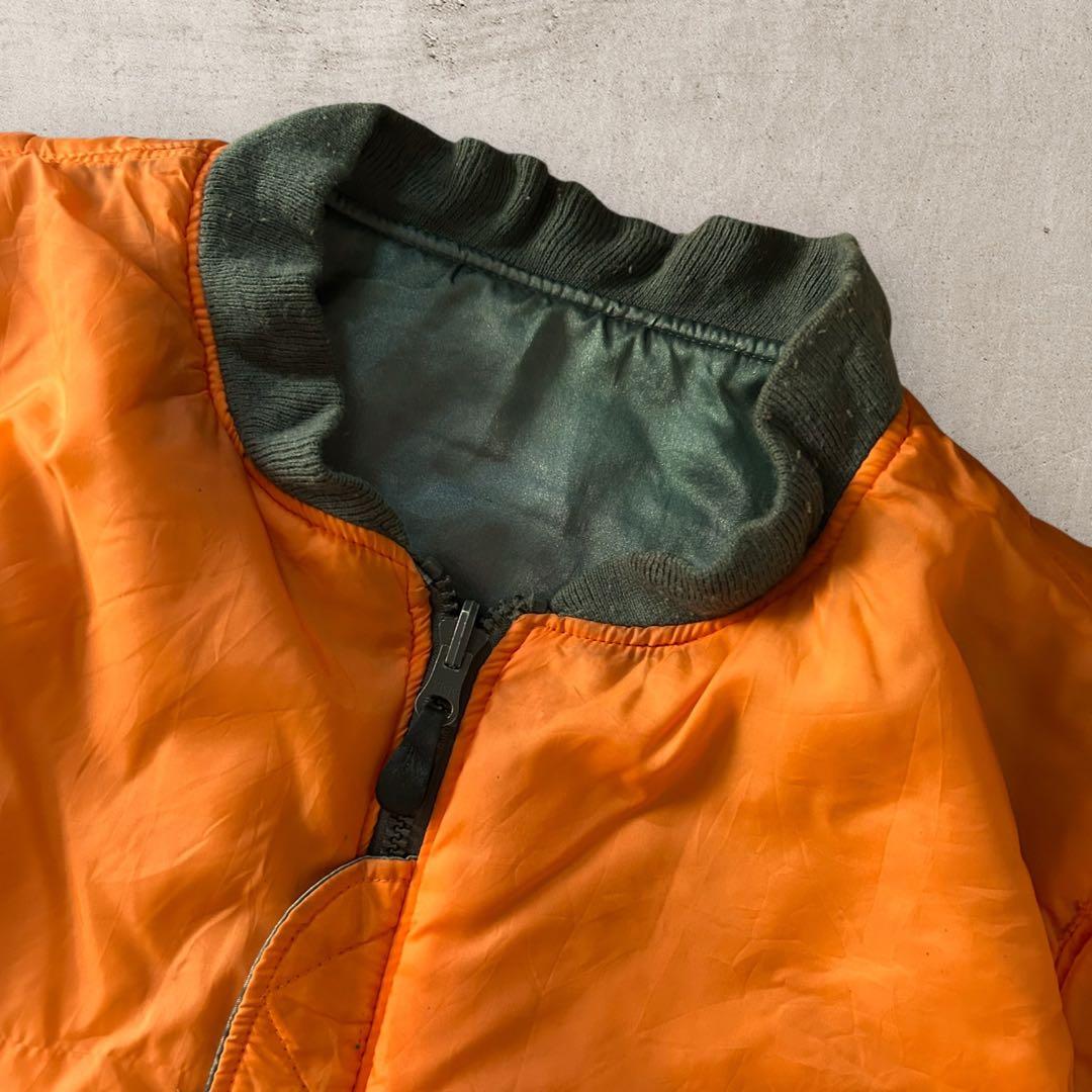 激レアUS AIR FORCE 83sリバーシブルMA-1フライトジャケット古着