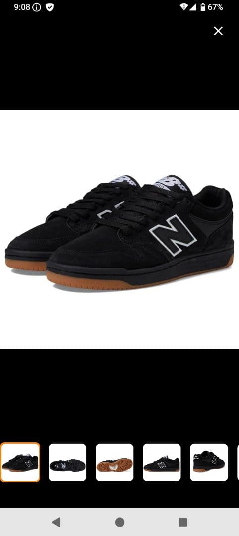 New Balance numeric NM480BW（最終値下げ1/25まで） PRODUCTS] NEW BALANCE NUMERIC - 480 | VHSMAG : VHSMAG