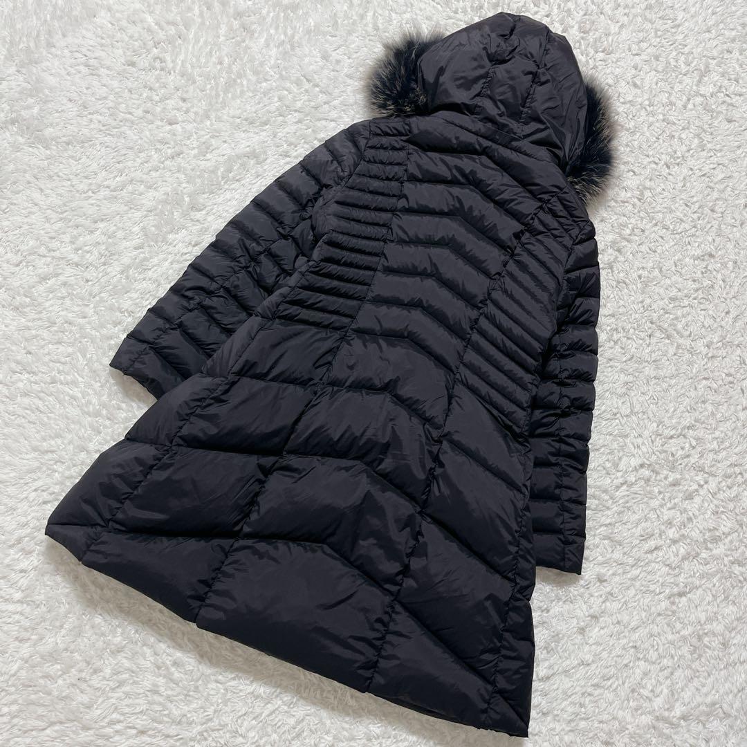 美品✨JEAN-LOUIS SCHERRER ダウンコート 黒 Mファー付き - メルカリ