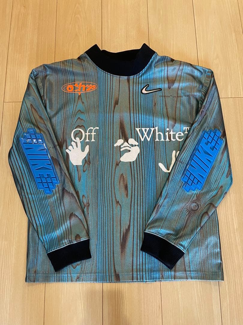 Nike x Off-White ゲームシャツ　XS OFF-WHITE x Nike 001 Soccer Jersey Blue Men's - FW22 - US