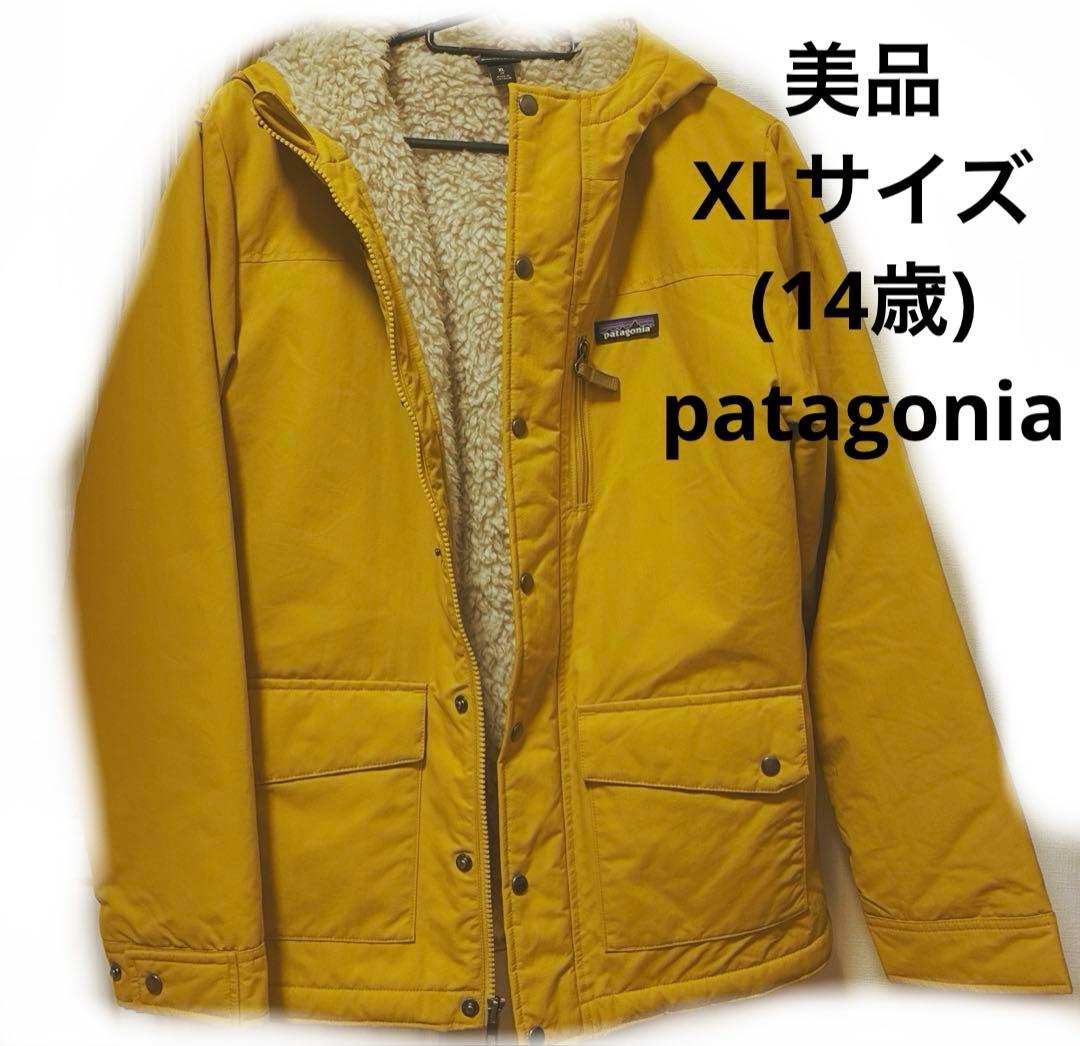 patagonia パタゴニア　裏ボアジャケット　マスタードイエロー14歳　美品 中古・古着通販】Patagonia (パタゴニア) ボアフリースジャケット