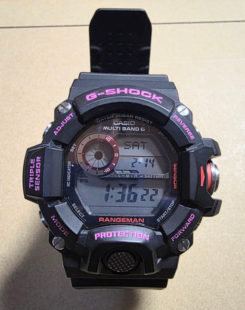 G-SHOCK GW9400-1CR レンジマン 楽天市場】CASIO カシオ G-SHOCK ジーショック Gショック RANGEMAN