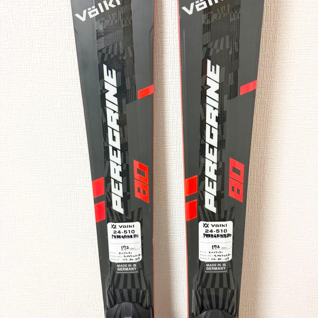 2024-25Völkl Peregrine 80 スキー板 172cm - メルカリ