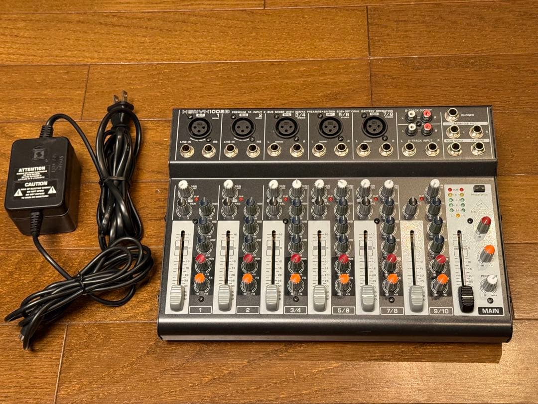 配信機器・PA機器・レコーディング機器 Behringer XENYX 1002B BEHRINGER(ベリンガー)/PAミキサー/1002 XENYX -DJ機材アナログ