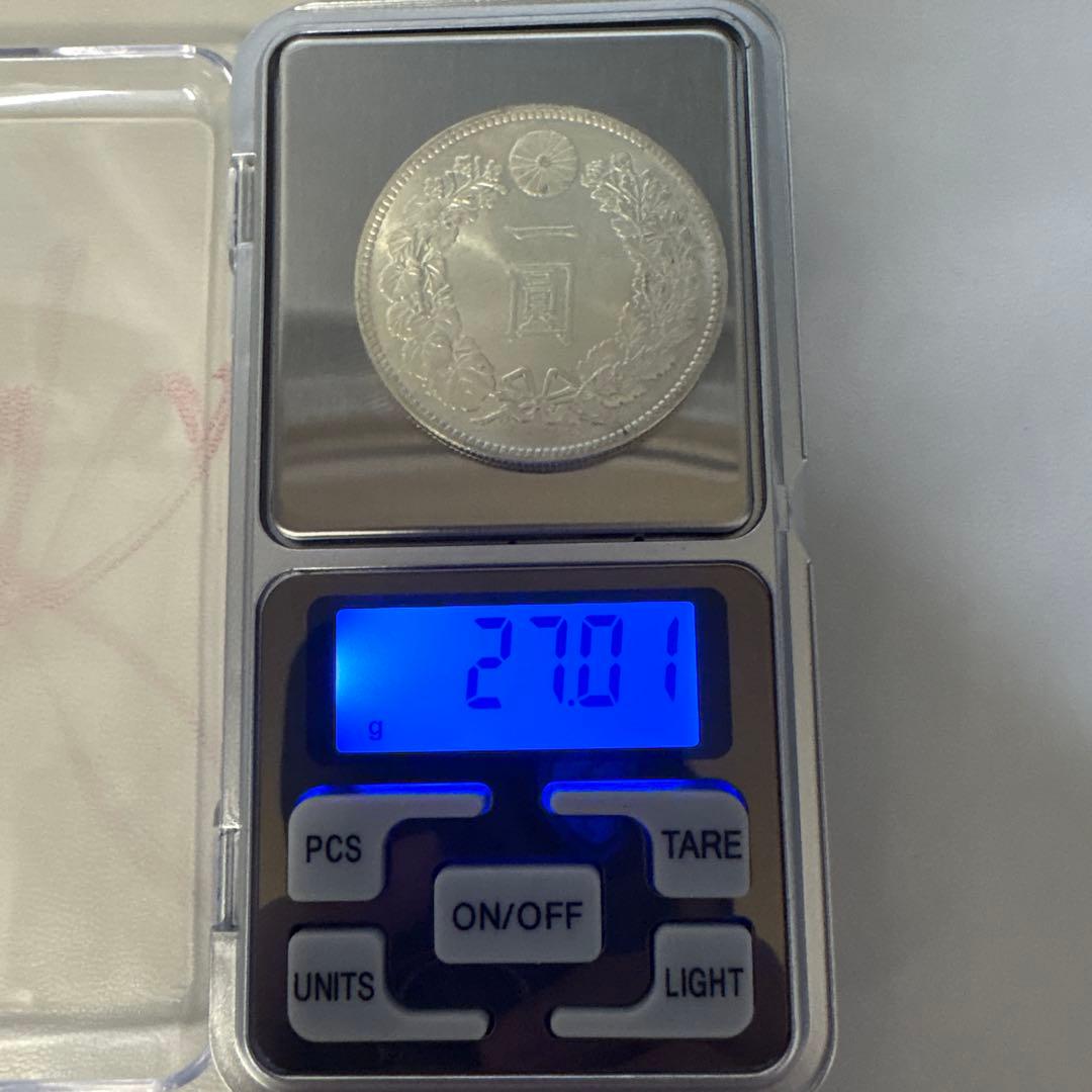 大型一円銀貨 明治11年 極美品 - メルカリ