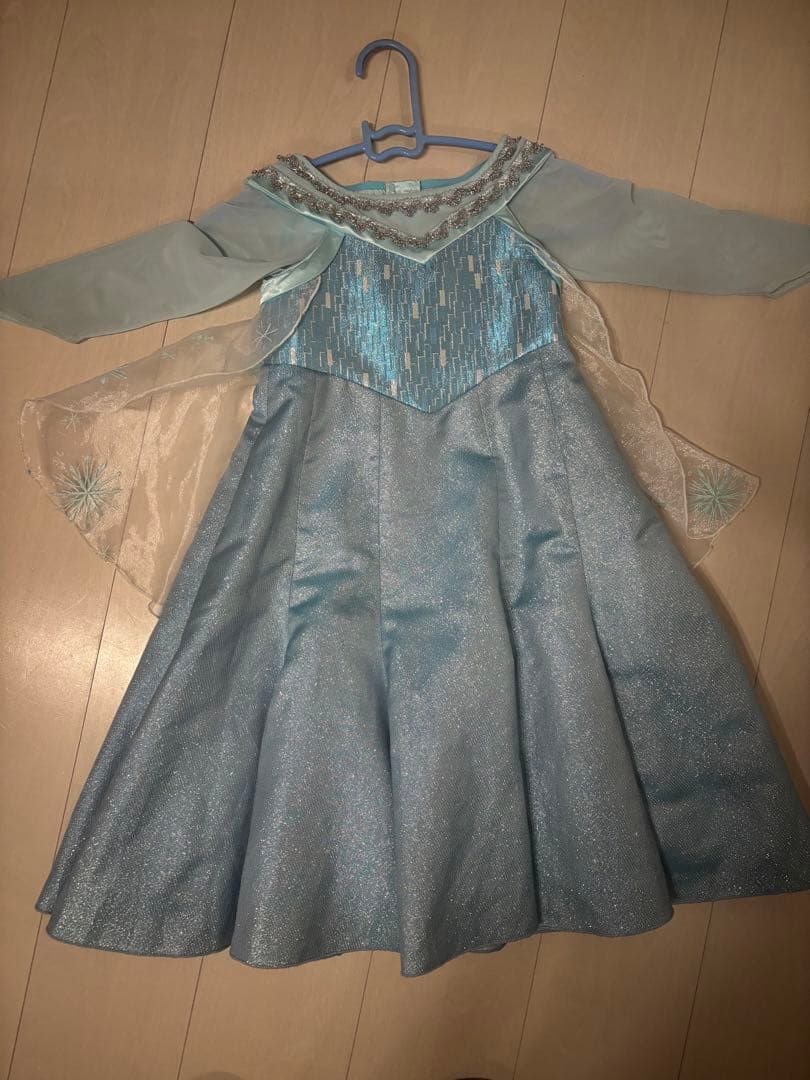 エルサ　ドレス 100cm ビビデバビデブティック ビビディバビディブティック アナ エルサ ドレス 100cm - メルカリ
