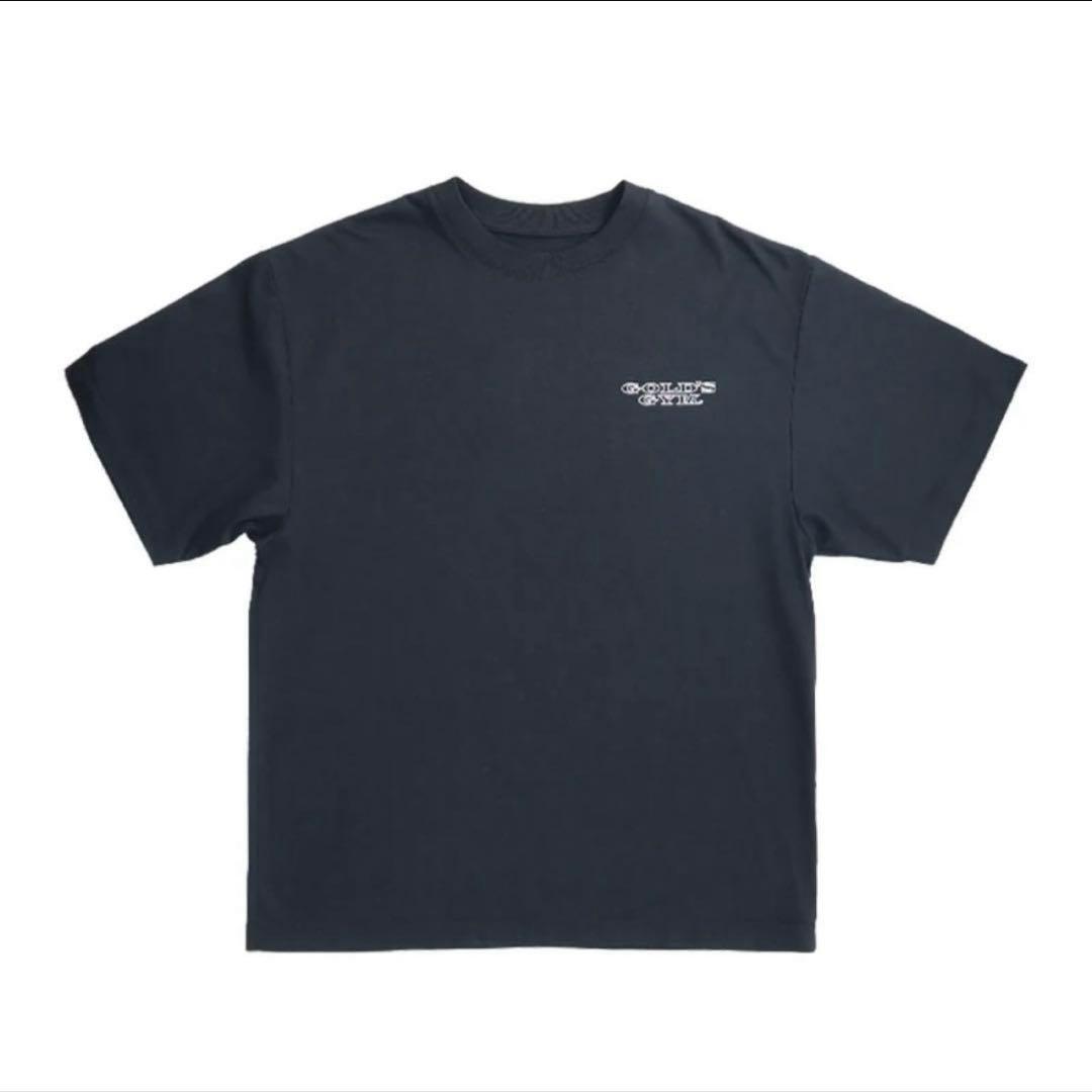 GOLD'S GYM 日本国旗刺繍入り ブラックTシャツXL ラスト1枚