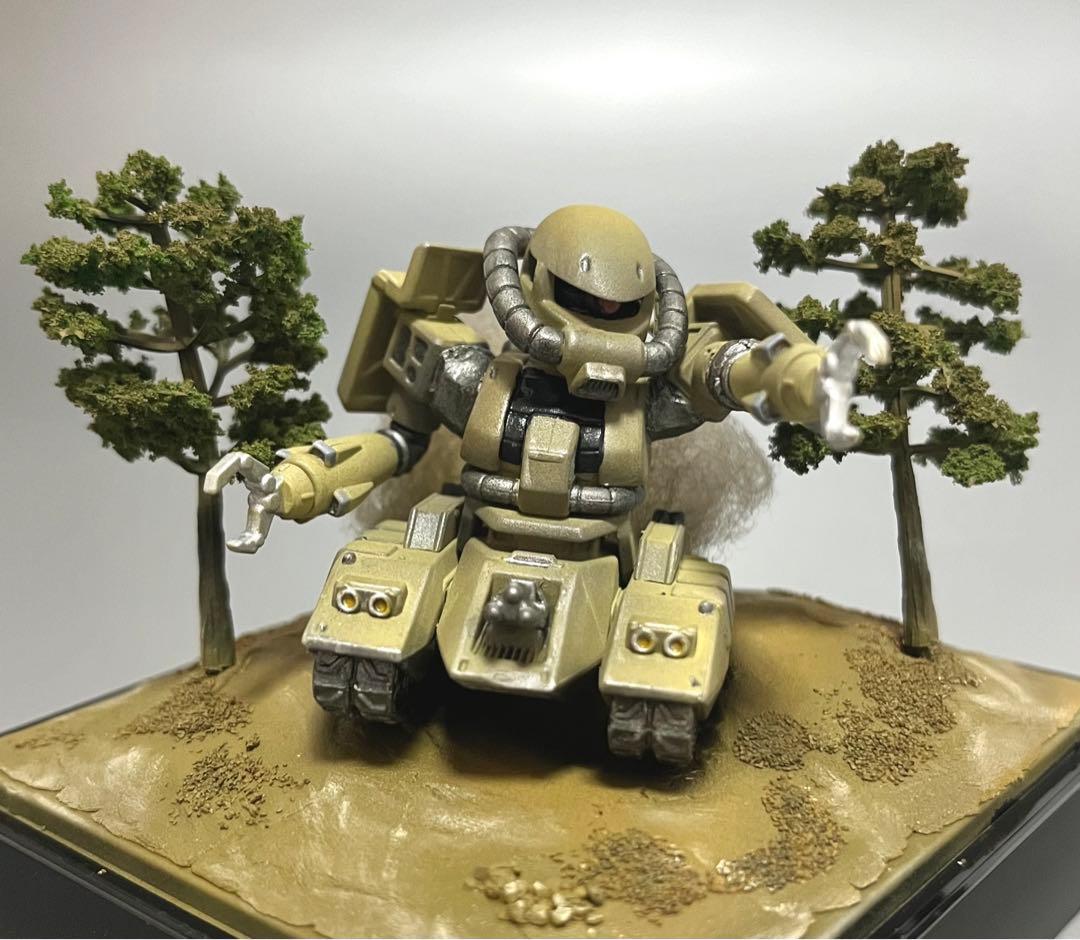 ザクタンク ガンダムコンバージ ジオラマ 塗装品 - メルカリ