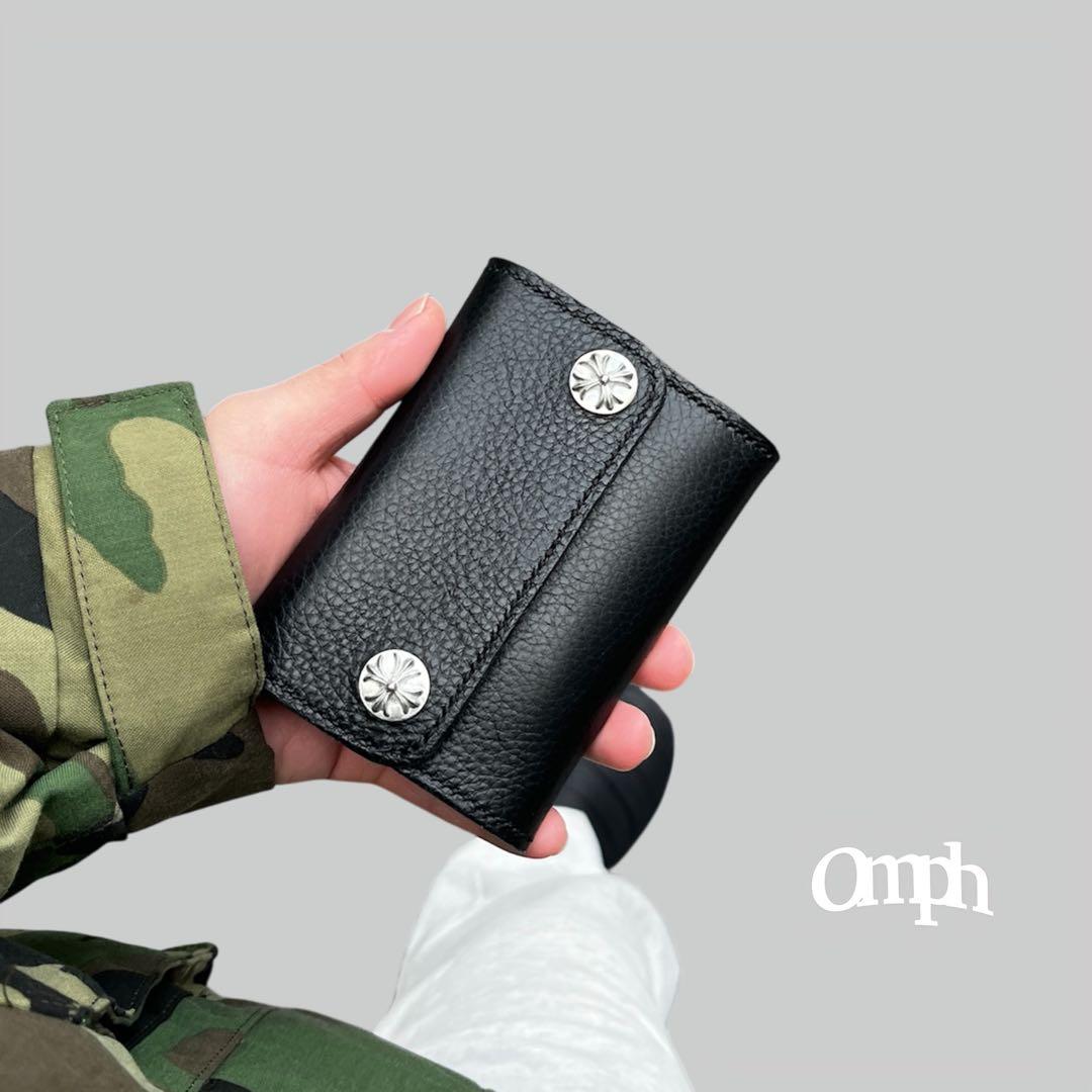 ファッション大好き　レザーウォレット　ウォレットチェーン対応 ウォレットチェーン 革 4本手編み 35cm 本革ウォレットチェーン レザー